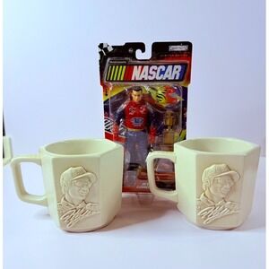 Jeff Gordon Action Figure 2003  &  Lug Nut 3D Coffee Mug 1997 Collection